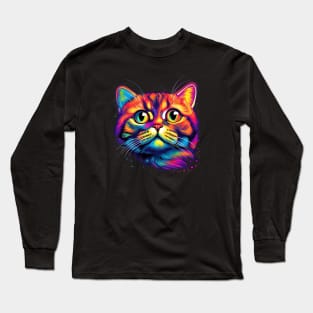 Cute Scottish Fold Long Sleeve T-Shirt